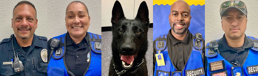 Corporal Refugio Aguirre Jr, Laura Duran, Jax, Alfonso Isaiah, and Daniel Ramirez