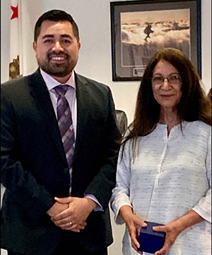 Gloria Ybarra retires